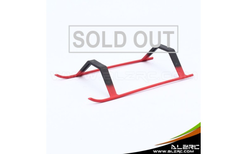 ALZRC - Devil 500 Pro Pre-Painted Landing Skid - Red